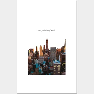 New York City state of mind Posters and Art